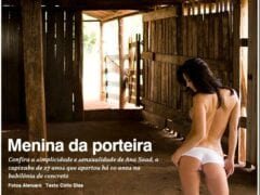 Ana Saad - Morena Carioca na revista Trip