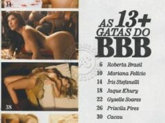 Fani e Natália do BBB13 - As gostosas do programa na Playboy