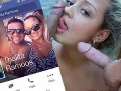 Contribuição Caseira Nacional - Vazou no WhatsApp Fotos Amadoras de Thalita Ramos em Orgia