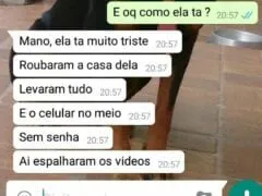 Vazou no WhatsApp Video Porno Caseiro de Monique Nunez Que Teve a Casa Roubada - 3