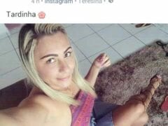 Flagra Amador Real Brasileiro da Alexssandra Holanda de Teresina - PI Perdendo a Linha em Trio
