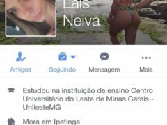 Laís Neiva de Ipatinga - MG Mandou Fotos Intimas Para Seu Namorado e Vazou no WhatsApp