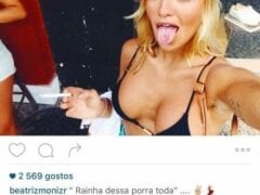 Caiu na Net Pornô Amador da Modelo Portuguesa Beatriz Moniz Moradora do Rio de Janeiro - RJ se Masturbando Gostoso