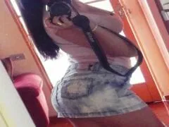 Vazou no WhatsApp Vídeo Pornô Caseiro da Novinha Kaliane Fogaça de Porto Alegre - RS se Masturbando Com Carinha de Devassa