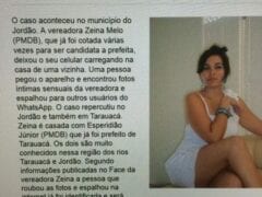 Contribuição Caseira Nacional - Vazou no WhatsApp Fotos Íntimas da Vereadora Gostosa do Acre de 35 Anos Zeina Melo