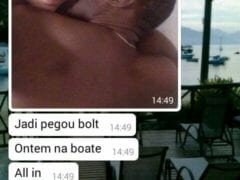 Usain Bolt Comemora Seu Aniversário na Boate All In - RJ, Fica Bêbado e Arrasta Carioca Gostosa Para Motel e Fotos Vazam no WhatsApp