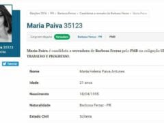 Candidata a Vereadora Muito Gostosa, Maria Paiva Caiu na Net Peladinha Após Enviar um Vídeo se Exibindo Para Seu Ex Namorado – PR