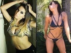 Anitta Gostosa Dança Funk Rebolando Com Sua Bunda Nervosa de Biquíni na Casa do David Brazil Enquanto o Próprio Grava um Vídeo