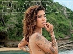 Revista Brasileira Grátis – Gabriela Rippi na Revista Playboy de Janeiro de 2017