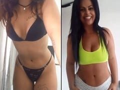 Mel e Sua Mãe Gabriela São Duas Putas de Luxo de Florianópolis – SC Que Fazem Programa Juntas e se Apresentam em Vídeo Pros Clientes – Caiu na Net