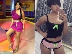 Ana Carolina Apresentadora de TV Dominicana Tem Uma Das Bundas Mais Gostosas e Faz Questão de Seduzir Rebolando Gostoso em Vídeos Amadores