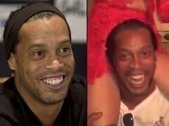 Ronaldinho Gaúcho Ficou Bêbado em Boate no RJ e Colocou Uma Piranha Nas Costas Enquanto um Colega Seu Filmava a Cena