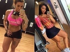 As Modelos Gostosas Mayara Souza e Bruna Franquez Fizeram um Filme Pornô Lésbico Gringo Que Acabou se Espalhando Pelo Brasil