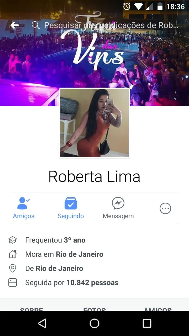 Roberta Lima Universitária Do Rio De Janeiro Rj Teve Vídeos Íntimos