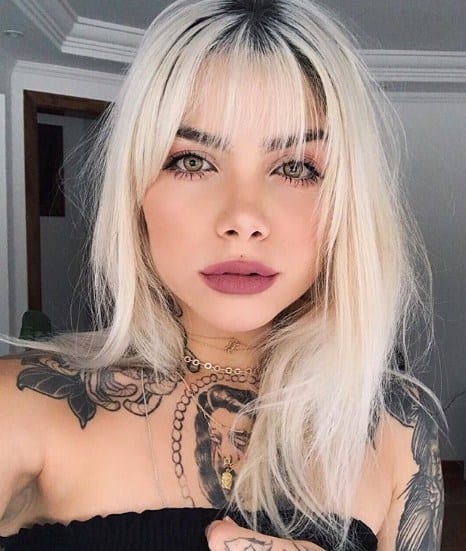 Ray Mattos Modelo Tatuada Ousada De 21 Anos De São Paulo Sp 