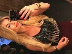 Jaqueline Grohalski do BBB18 Que é Modelo e Biomédica Estava Trocando de Roupa no Quarto e Acabou Mostrando os Peitos