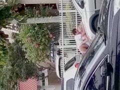 Flagra Amador Real De Casal Fudendo De Dia Ao Ar Livre No Capo Do Carro Depois De Uma Festa Na Zona Oeste Do Rio De Janeiro