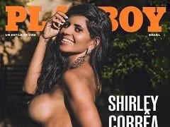 Revista Brasileira Grátis – Shirley Correa, a Morena Tropicana na Revista Playboy Especial de Maio de 2018