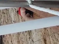 De Manhã Cedo Jovem Casal Foi Flagrado Dando Uma Trepada na Praia ao Lado de um Restaurante e o Garçom Filmou a Foda ao ar Livre – Caiu na Net