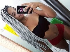 Aniaty Barboza Negra Deliciosa de Luxo Ficou de Quatro Gemendo Muito Enquanto Era Enrabada Pelo Cliente