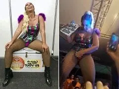 Valesca Popozuda a Coroa Maravilhosa e Mais Safada do Mundo do Funk Exibiu Sua Xereca no Meio de um Show no Carnaval