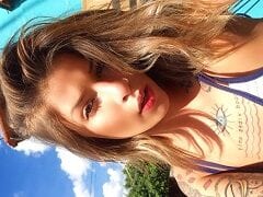 Karlla Alencar Loirinha Ninfeta Deliciosa Que é Toda Tatuada Fez Vídeos Rebolando Com Talento Mostrando Seu Corpo Maravilhoso