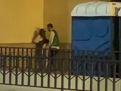 Após um Evento Malandro Levou a Novinha Pro Escuro e Meteu a Piroca na Rua Mas Acabou Sendo Flagrado – Amadores