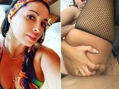 Monica Santhiago morena maravilhosa fazendo uma foda picante com muito anal