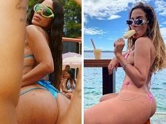 Anitta deliciosa rabuda rebolando de calcinha