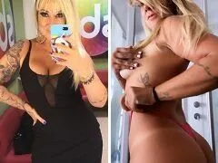 Vivi Fernandez deusa do pornô se exibindo nua aos seus 43 anos