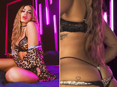 Anitta cantora deliciosa se exibindo e provocando no seu novo clipe