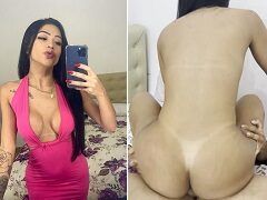 Alicya Ribeiro morena deliciosa sentando na piroca do amigo