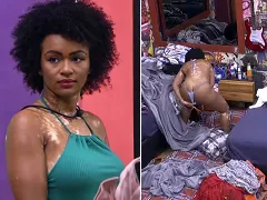 BBB22: Natália exibiu sua bunda sem calcinha