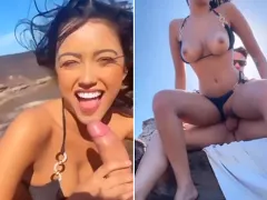 Karlyane Menezes fodendo na praia com amiguinho