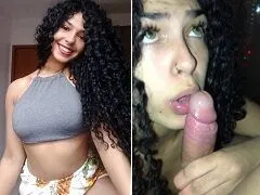 Mirian Gabriela novinha de 18 anos mamando e fodendo de quatro