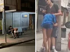 Top 5 flagras amadores de novinhas mamando e fodendo na rua