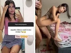 Novinha transou com seu irmão e filmou o incesto