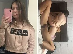 Tatiane ninfeta deliciosa cavalgando na pica em sexo caseiro