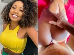 Kelly Medeiros mulata deliciosa dando o rabinho depois de tirar o plug anal