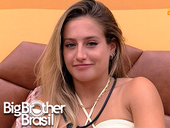 BBB23: Bruna Griphao pagando peitinho pois estava sem sutiã