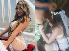 Flagra de sexo no carnaval 2023 em Copacabana com a Camila Silva fodendo na rua