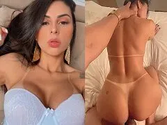 Esposa gostosa Rainha Hotwife fodendo no motel com amante e corno filmando