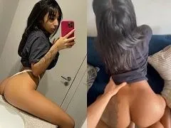 Tainá Ludovica fodendo de quatro e de ladinho em vídeo amador delicioso