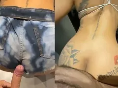 Samantha Squirt fazendo sexo amador na cozinha