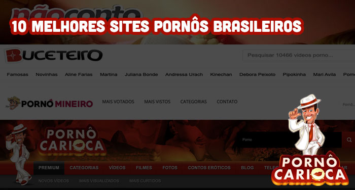 10 melhores sites Pornôs Brasileiros