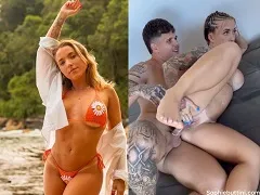 Sophie Buttini dando a bucetinha pro novinho tatuado foder