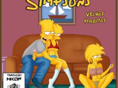 Simpsons porno em Velhos Habitos