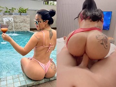 Casada delicia de Goiânia dando o cuzinho quente pra cantor sertanejo famosinho que é seu vizinho
