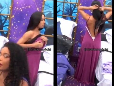 Mulher muito linda de Manaus pagando peitinho no bbb