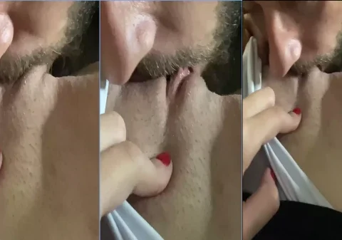 Homem safado chupando a bucetinha de uma puta de Santa catarina